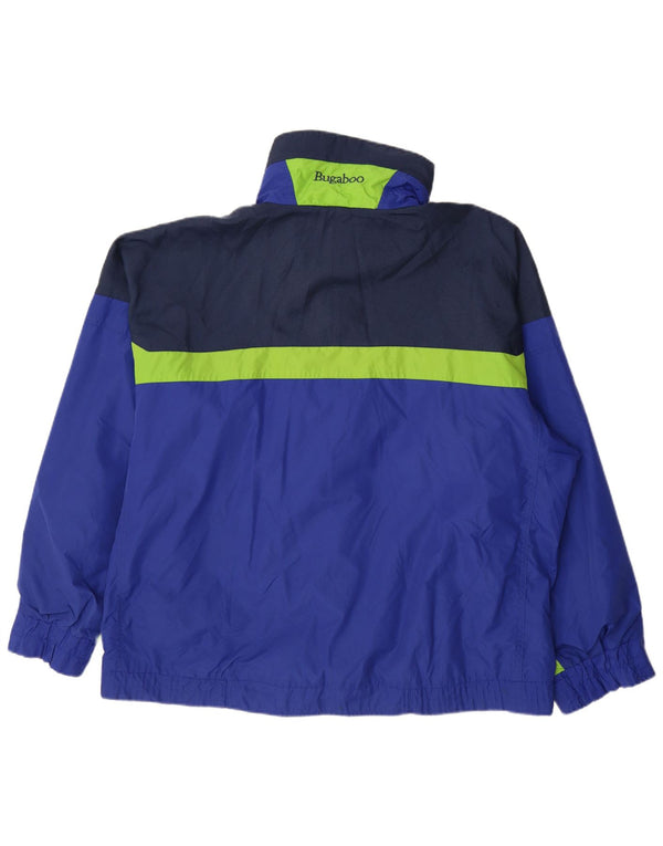 Columbia Mens Bugaboo Rain Jacket UK 40 grande bloco colorido azul