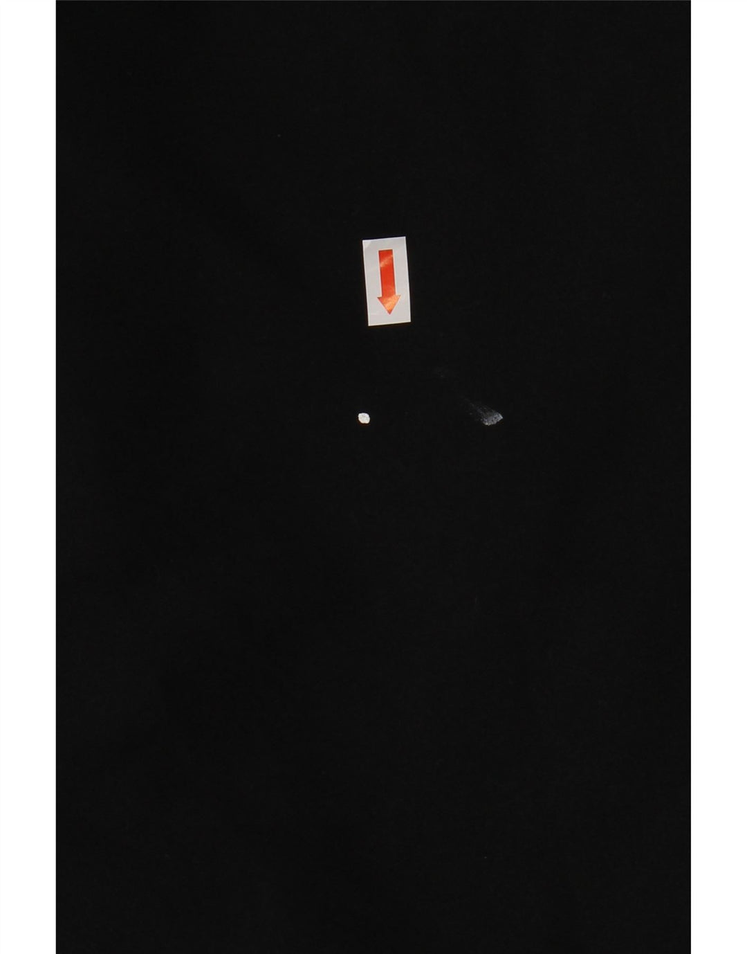 Calça de treino masculina ADIDAS UK 44/46 grande poliéster preto