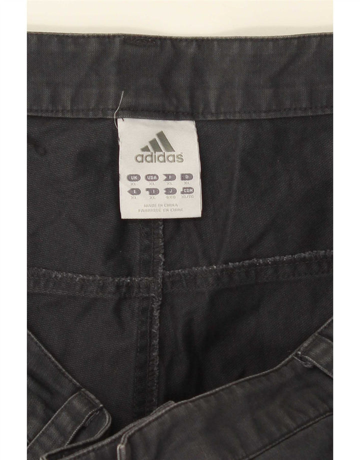 Adidas Mens Cargo Shorts XL W40 Cinza