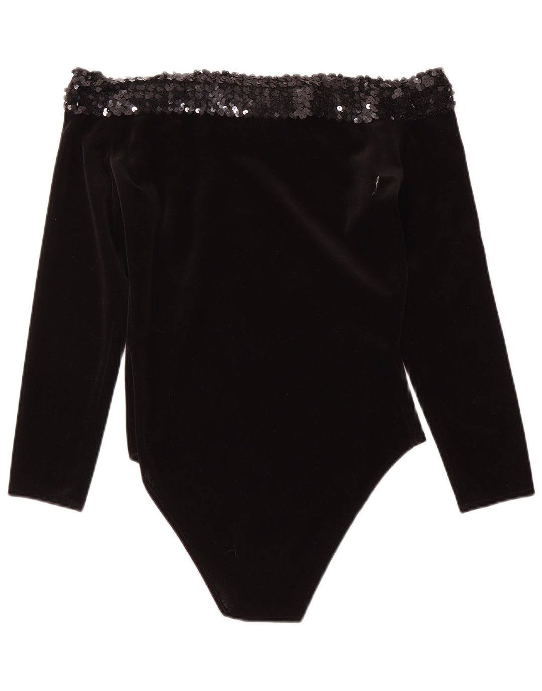 Body feminino Bernshaw com ombros de fora UK 12 acrílico preto médio