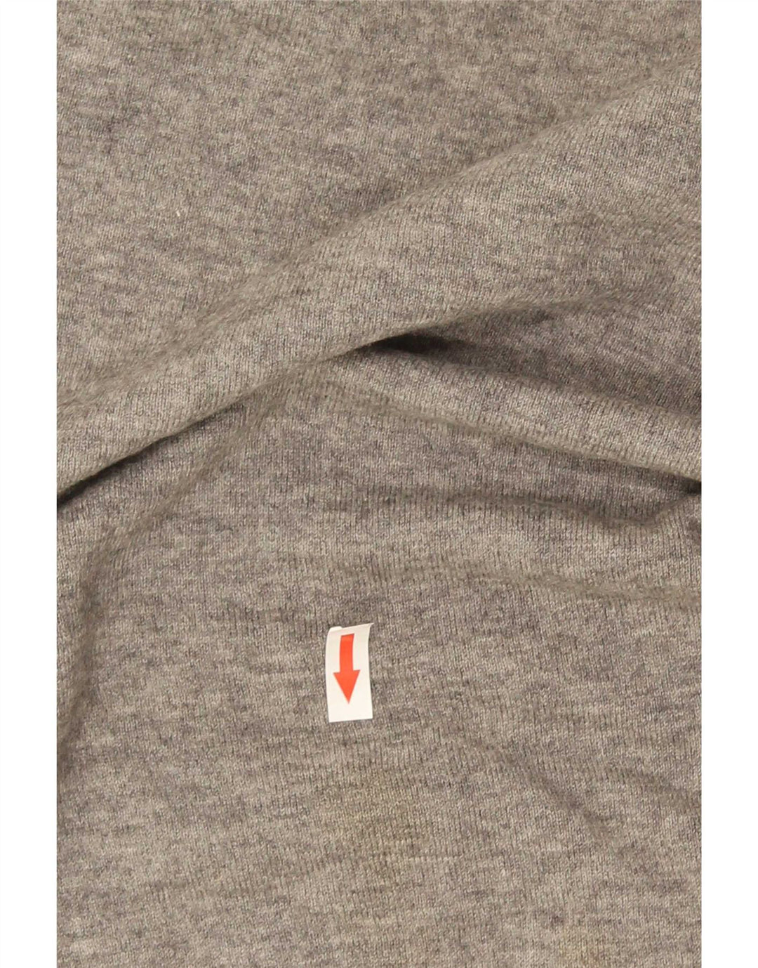 Fred Perry Suéter masculino com gola redonda cinza médio manchado