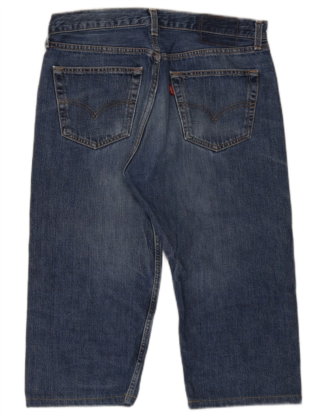 Levi's Masculino Capri Jeans Tamanho 34 W34 L17 Azul Algodão