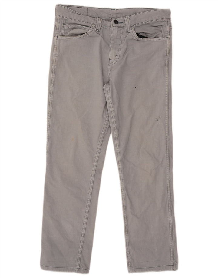 Calça Jeans Levis 511 Slim Masculina W32 L27 Cinza Algodão