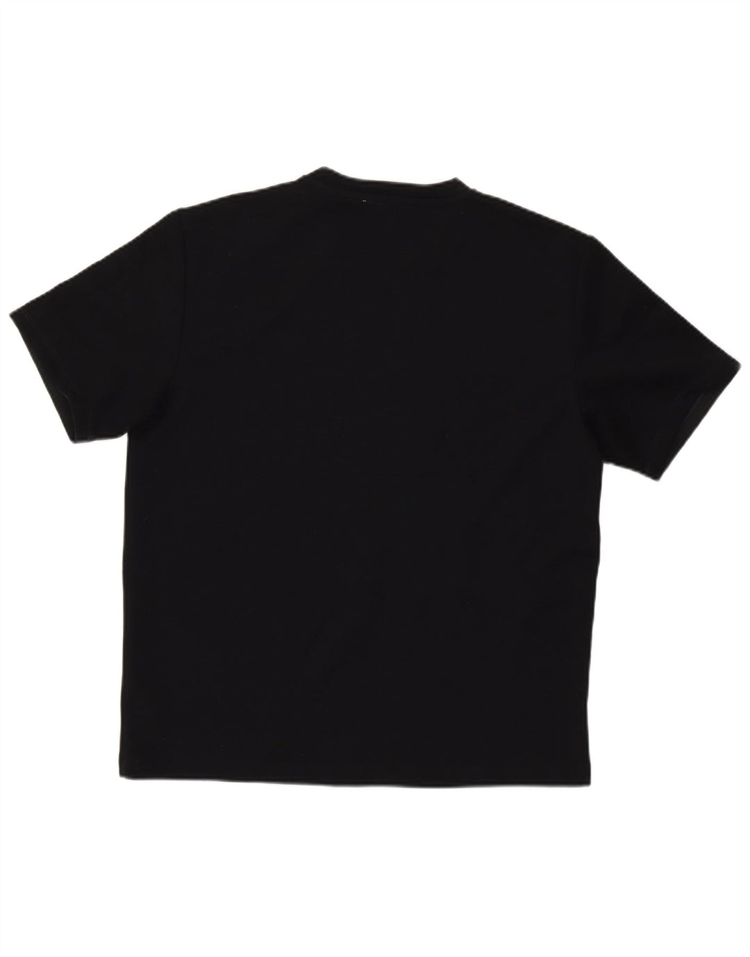 Camiseta feminina Reiss Top UK 12 poliéster preto médio