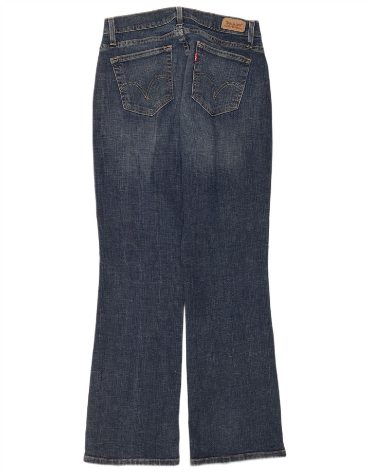 Calça jeans feminina Levi's 529 Curvy Bootcut W31 L32 azul algodão