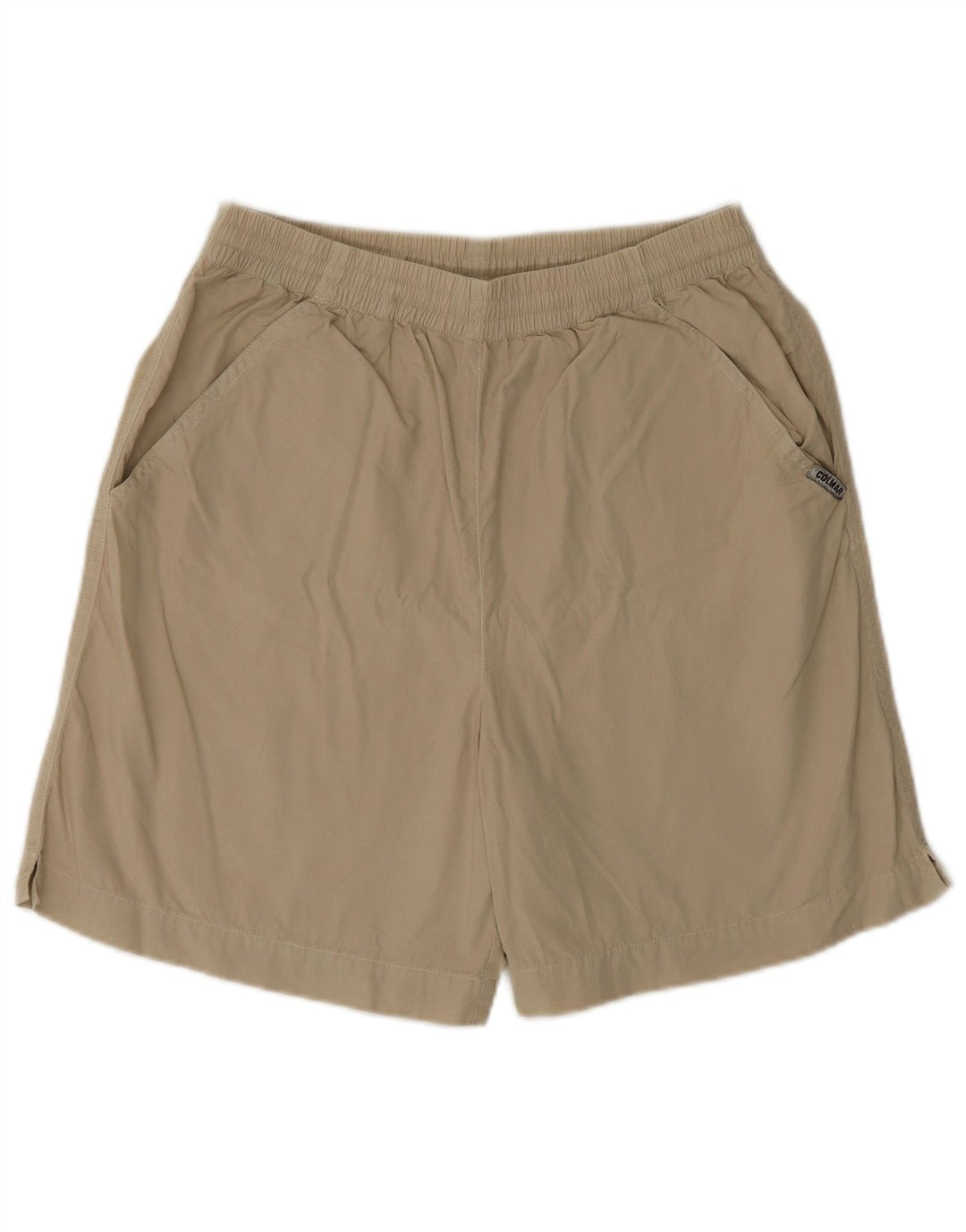 Colmar Mens Sport Shorts Pequeno Algodão Bege