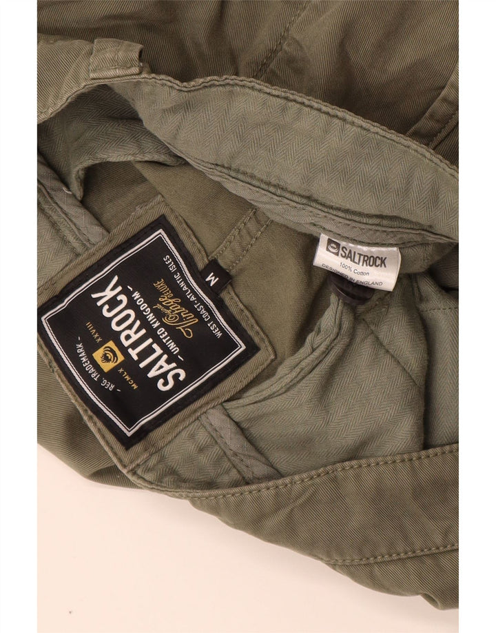 Shorts Chino Masculino SALTROCK Médio W32 Algodão Cáqui