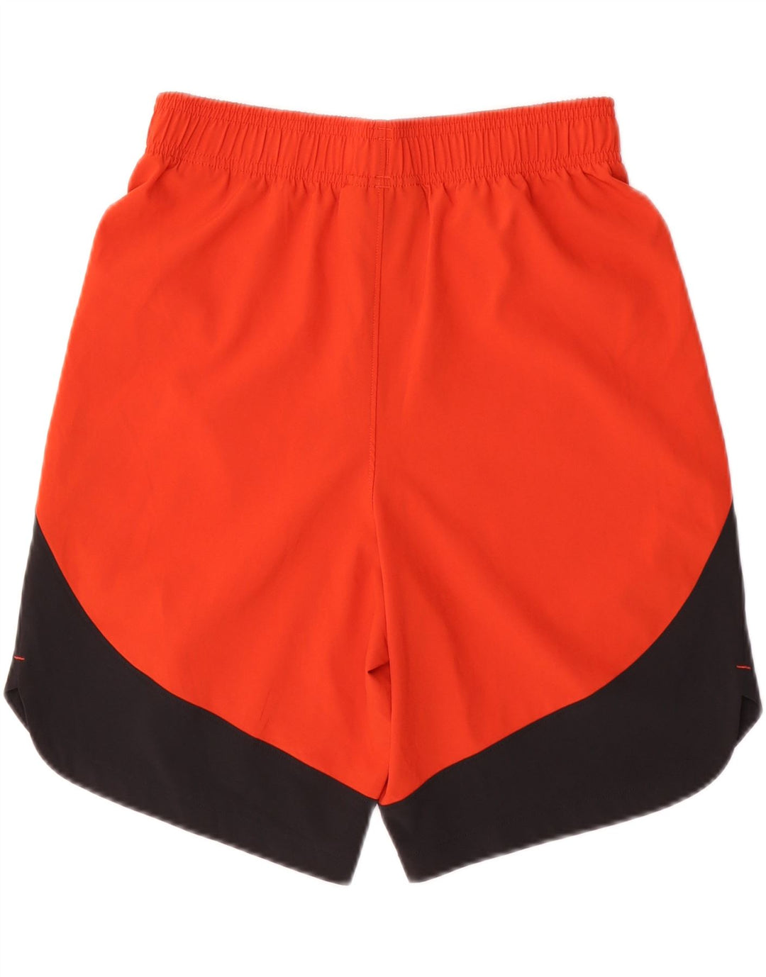 UNDER ARMOUR Mens Sport Shorts Pequeno Bloco Colorido Laranja