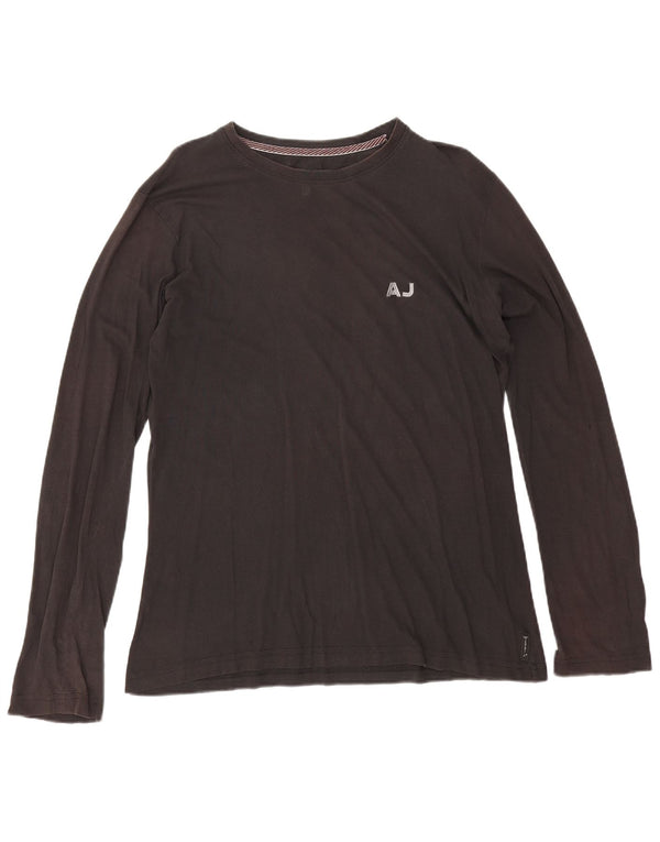 Armani Jeans Masculino Top Manga Longa 2XL Preto