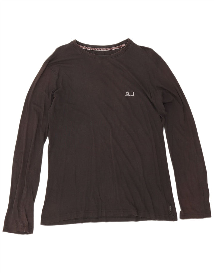 Armani Jeans Masculino Top Manga Longa 2XL Preto