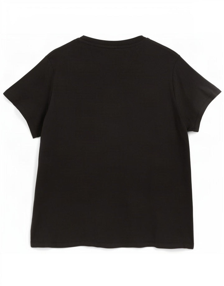 Camiseta feminina gráfica Levi's UK 20 2XL preta