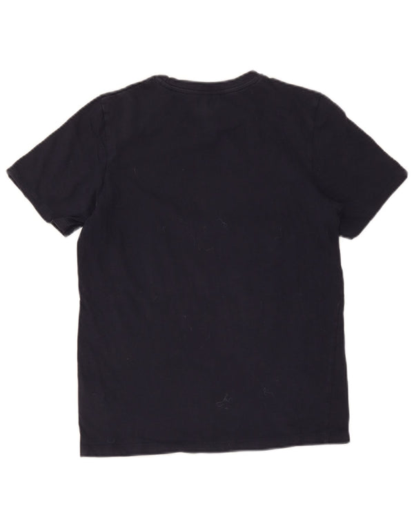 Camiseta gráfica Jack & Jones Boys Top 13-14 anos algodão azul marinho