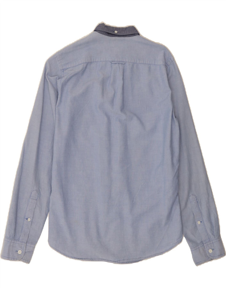 J. CREW Mens Oxford Slim Shirt XS Blue Cotton Vintage J. Crew and Second-Hand J. Crew from Messina Hembry 