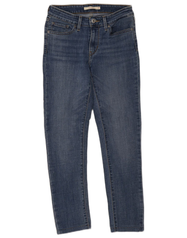 Calça jeans feminina Levi's 711 skinny W27 L25 azul