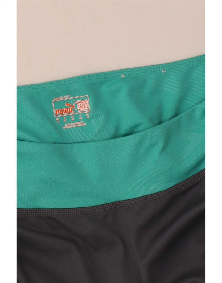Calça esportiva feminina Puma Joggers UK 12 cinza médio colorblock