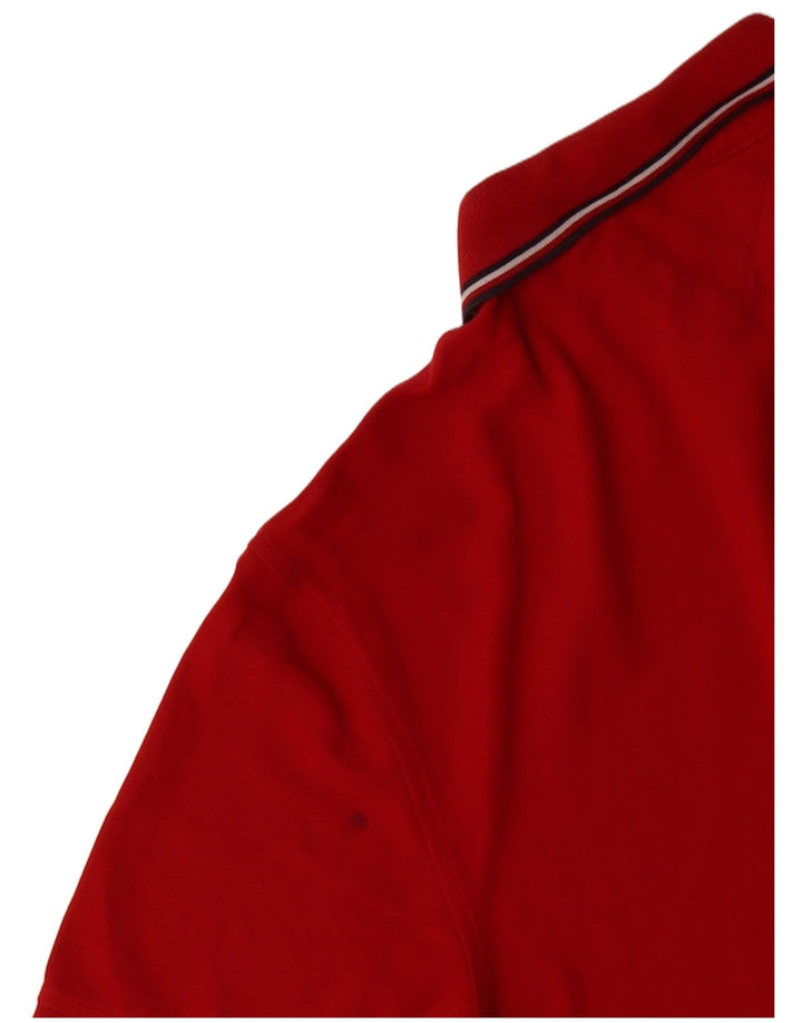 Camisa polo masculina TOMMY HILFIGER 2XL algodão vermelho
