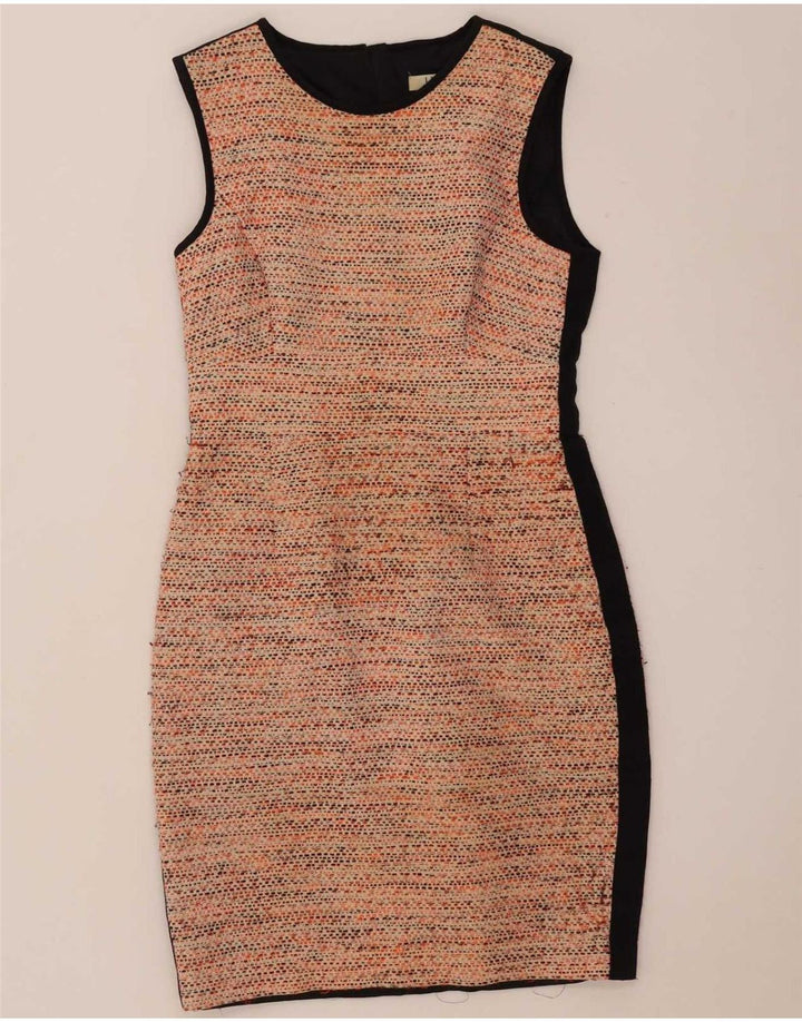 L.K. Conjunto feminino de 2 peças de manga 3/4 Bennett Reino Unido 10 pequeno laranja manchado