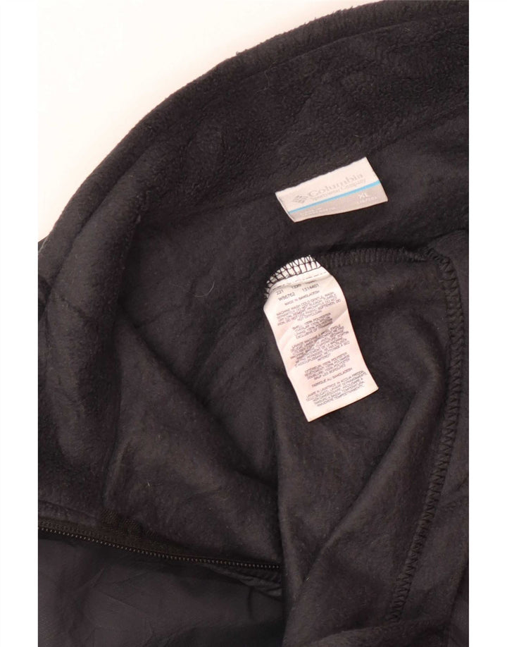 Casaco de treino Columbia Boys 15-16 anos XL preto poliéster