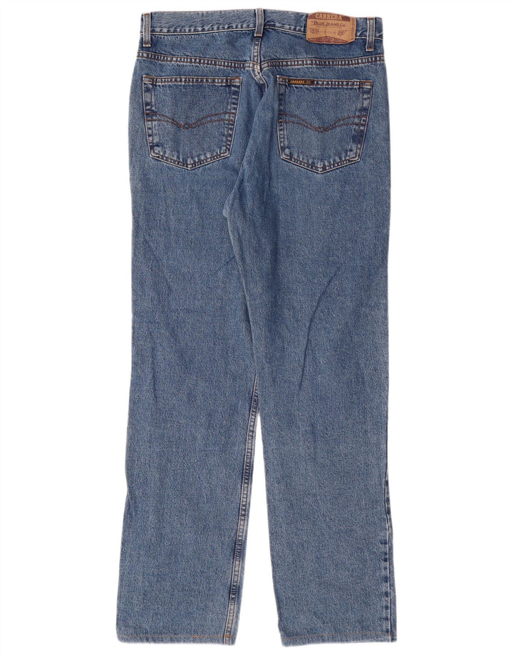 Calça jeans reta masculina CARRERA W36 L32 algodão azul
