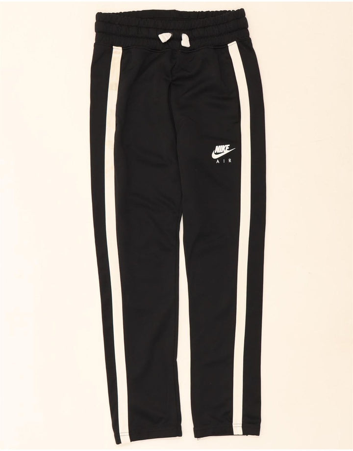 Calça de treino Nike Boys 12-13 anos grande preto colorblock poliéster