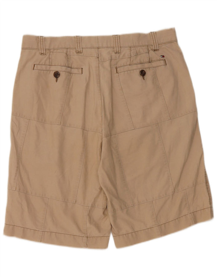 TOMMY HILFIGER Masculino Chino Shorts W32 Algodão Bege Médio