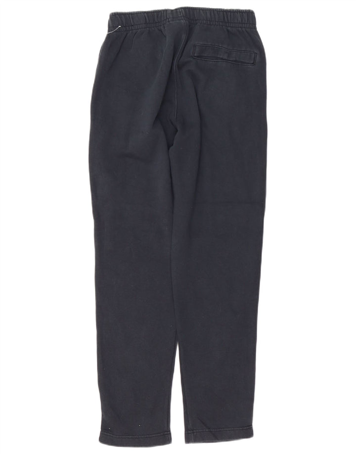 Calça de treino masculina Nike pequena de algodão preto