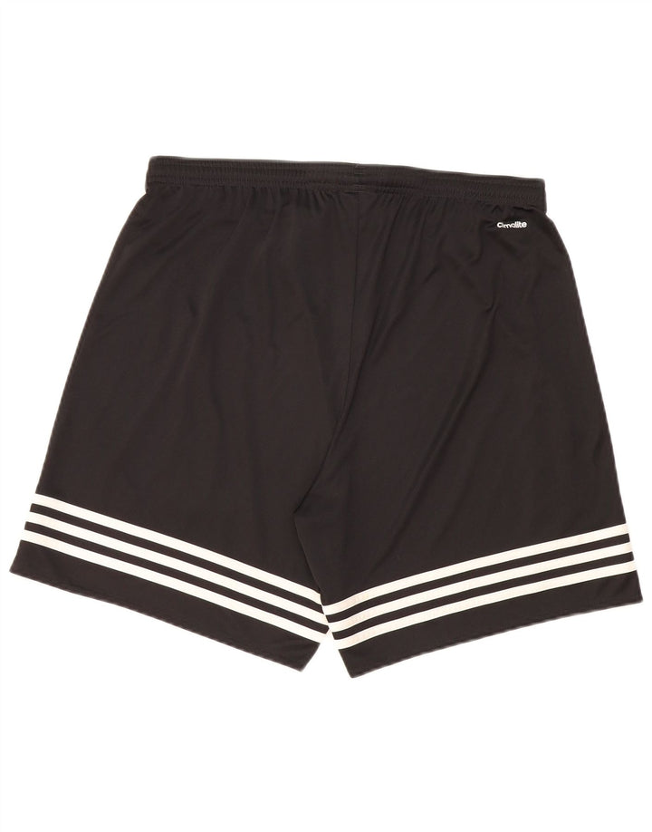 Adidas Mens Climalite Sport Shorts Grande Poliéster Preto