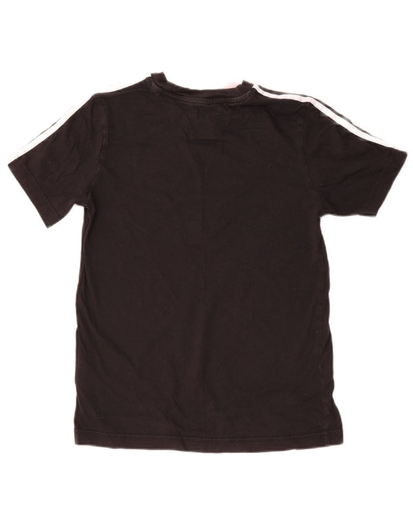 Camiseta Adidas Menino Top 11-12 Anos Algodão Preto