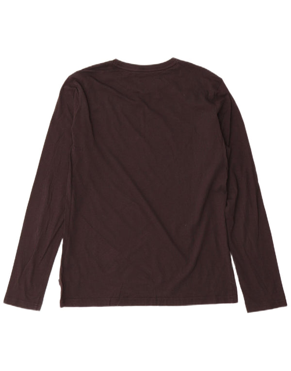 PUMA Boys Graphic Top Manga Comprida 15-16 Anos XL Preto