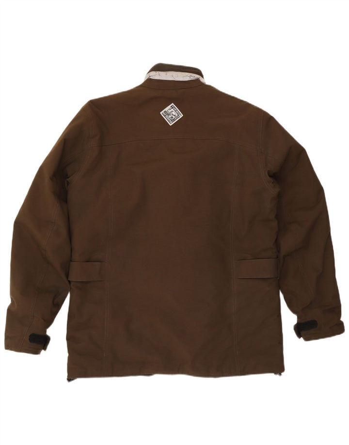 Jaqueta utilitária masculina Tucano Urbano UK 40 grande marrom nylon