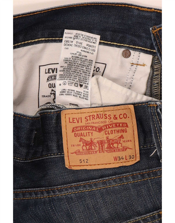 Jeans Levi's 512 Bootcut W34 L29 Azul