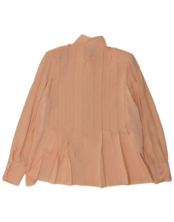 Blusa feminina Carla Carini IT 44 médio rosa seda