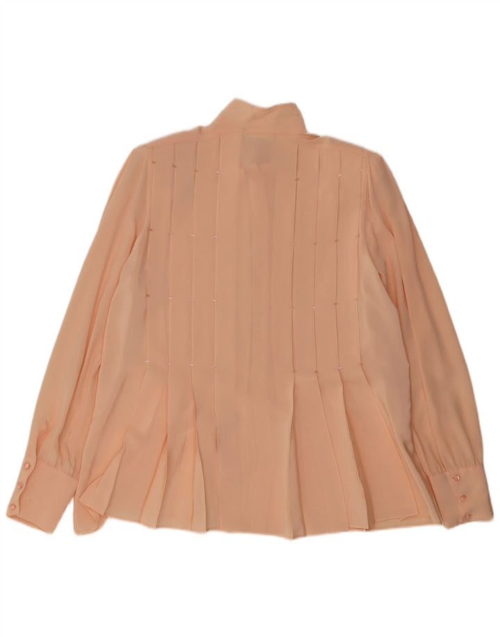 Blusa feminina Carla Carini IT 44 médio rosa seda