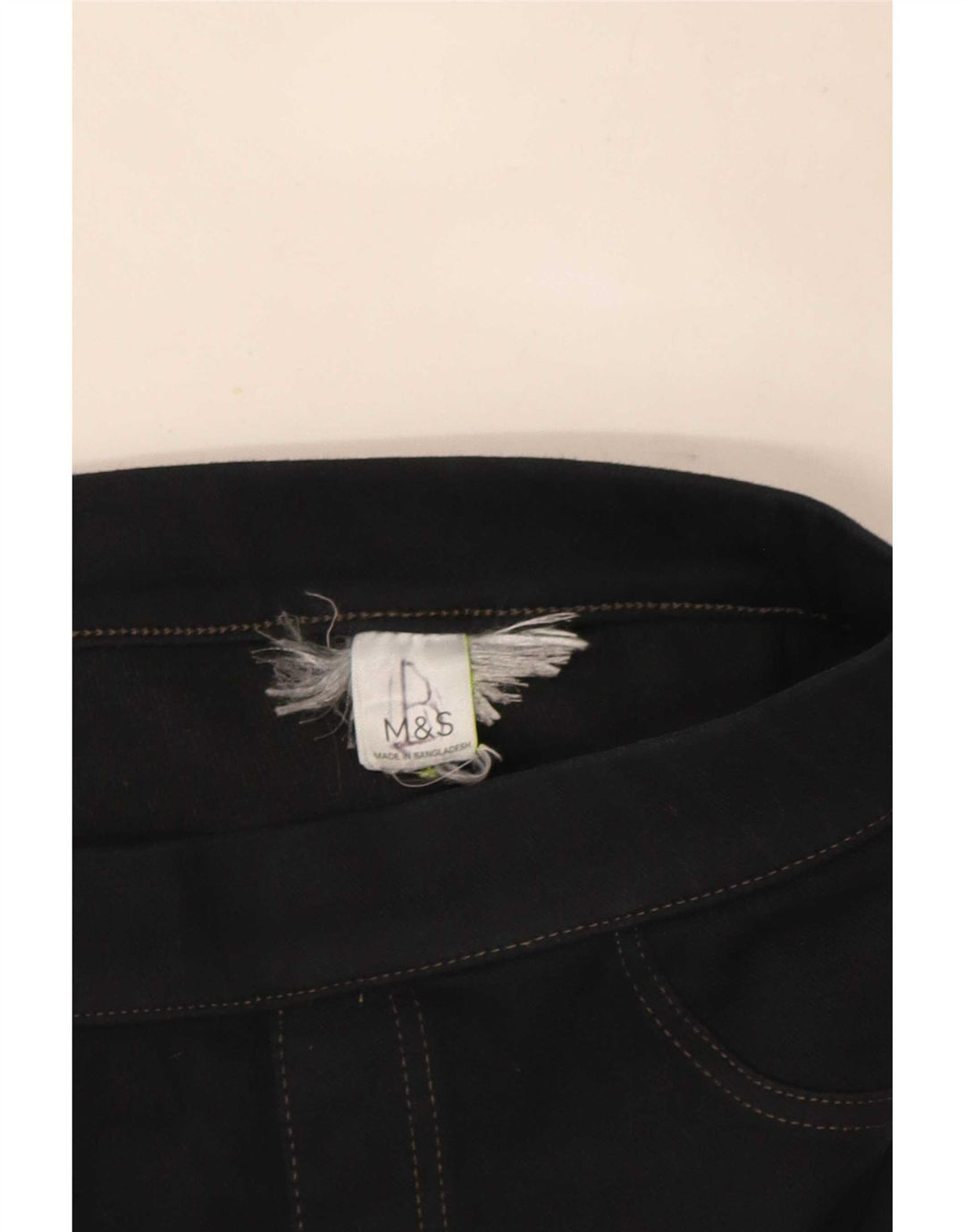 Calça jeans feminina Marks & Spencer W30 L30 preta