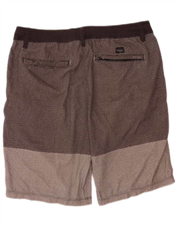 Shorts Chino Masculino O'Neill W34 Poliéster Listrado Cinza Grande