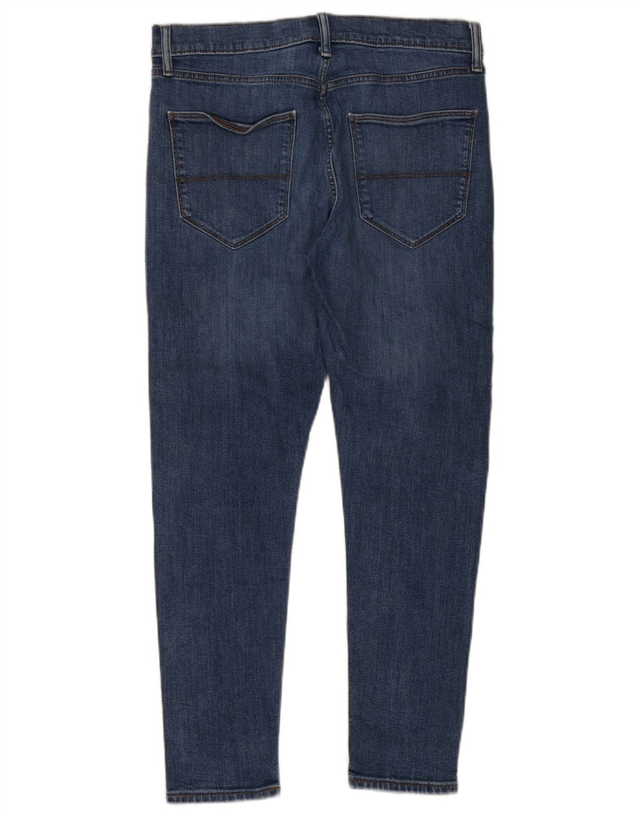Jeans skinny masculino Marks & Spencer W32 L29 algodão azul