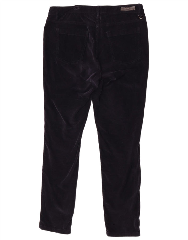 Calça casual justa feminina Max & Co. W32 L29 azul marinho