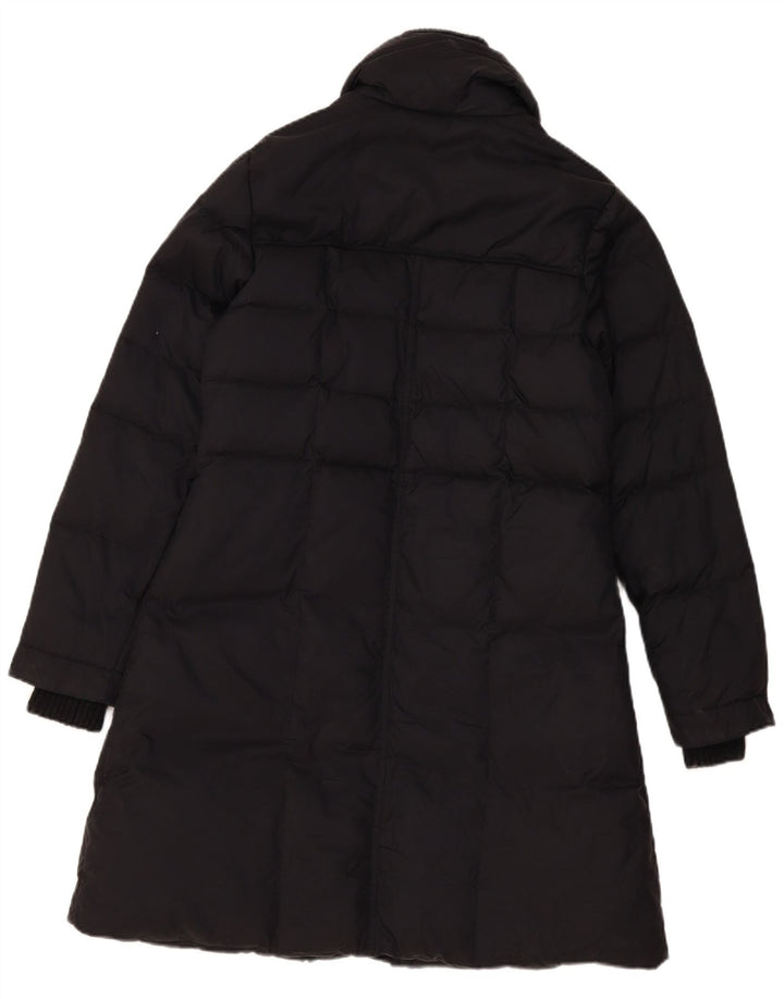 Casaco acolchoado feminino La Martina IT 46 grande nylon preto