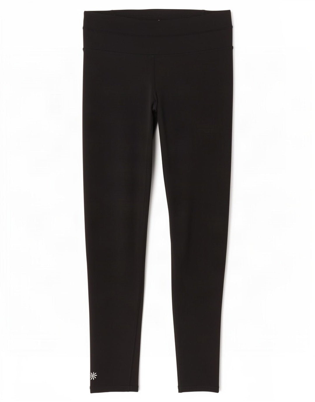 Leggings Athleta Mulher UK 6 XS Poliéster Preto