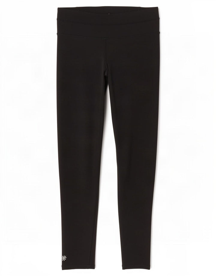 Leggings Athleta Mulher UK 6 XS Poliéster Preto