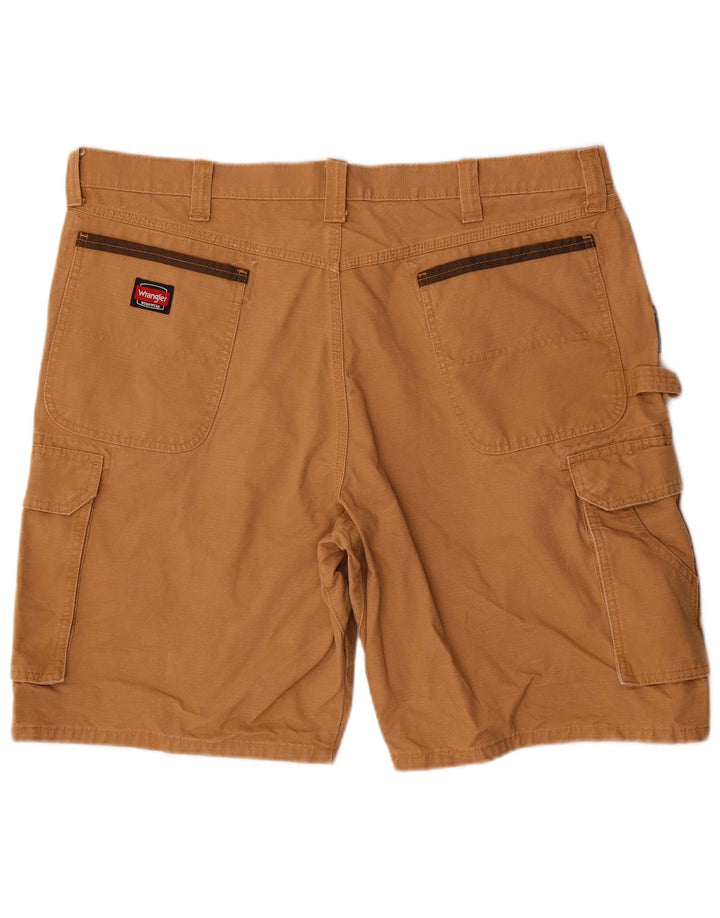 Shorts cargo masculino Wrangler W40 XL algodão bege