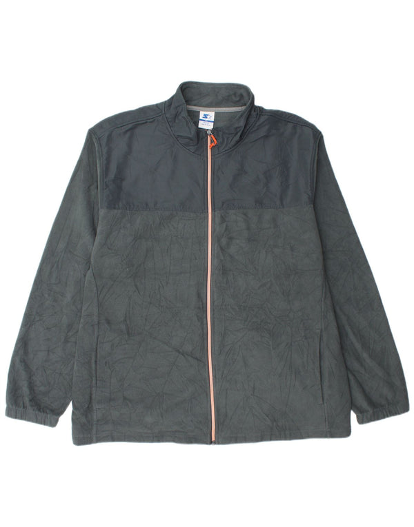 Jaqueta de lã masculina Starter UK 44 2XL poliéster cinza
