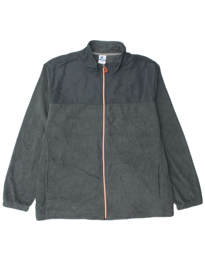 Jaqueta de lã masculina Starter UK 44 2XL poliéster cinza