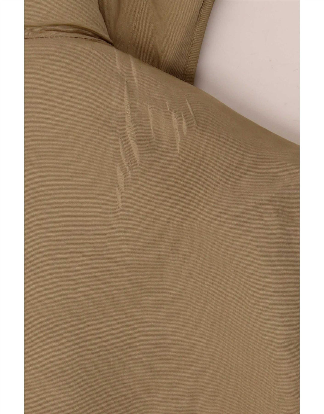 Jaqueta Parka feminina com capuz grande Massimo Dutti Reino Unido 6 XS Caqui
