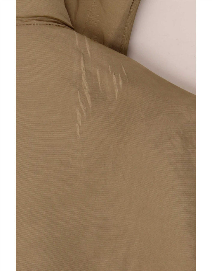 Jaqueta Parka feminina com capuz grande Massimo Dutti Reino Unido 6 XS Caqui