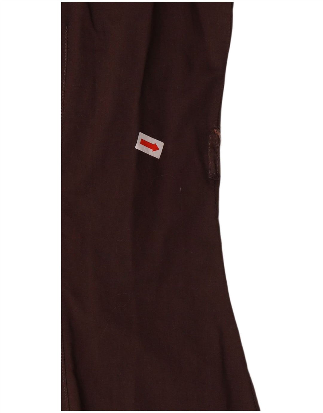 Vestido camisa feminino de manga curta BENETTON Reino Unido 12 marrom médio