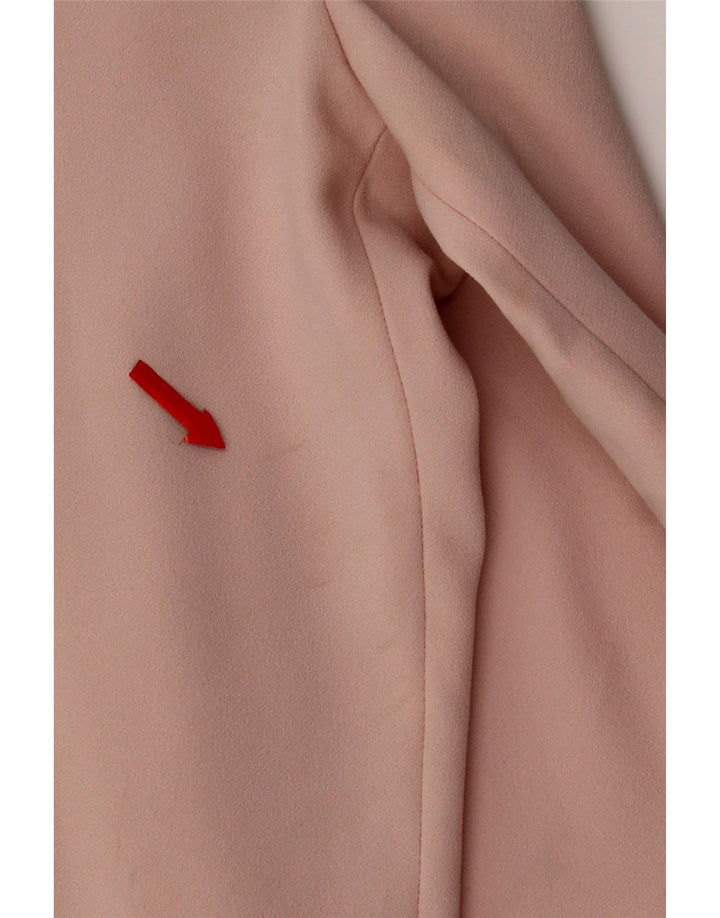 Zara Calça Chino Feminina Slim Pequena W27 L26 Poliéster Rosa