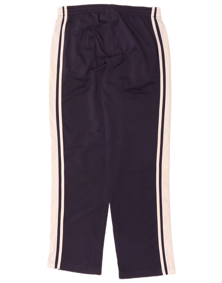 Calça de treino masculina PUMA médio azul marinho colorblock poliéster