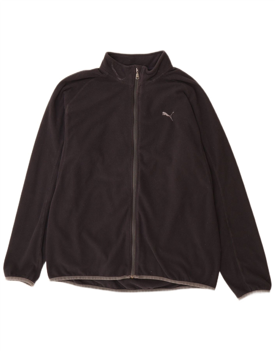 Jaqueta de lã masculina Puma UK 42 XL azul marinho