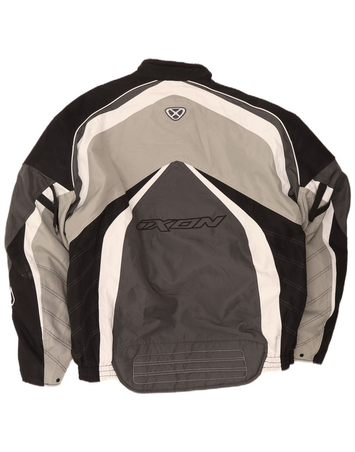 Jaqueta masculina Ixon Graphic Racer UK 50 5XL cinza bloco colorido